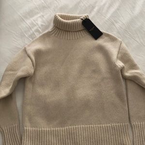 Rag & Bone Oatmeal Lambswool Turtleneck - new with tags